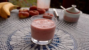 smoothie Erdbeere lupinenmehl sobo